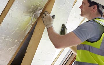 Low Knipe loft insulation